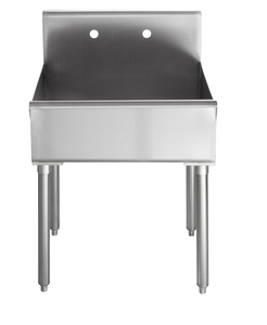 Commercial <b>Kitchen</b> Furniture Commercial Stainless Steel Utility Sink Single Bowl Floor Standing <b>Kitchen</b> Sink - Product Image 2