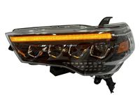 Pour Toyota, mise à niveau des phares avant LED, ensembles de phares adaptés à la Toyota 4Runner 2014-2020
