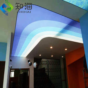 ZHIHAI Đèn Trần Trang Trí In Hình Cây Bầu Trời Tùy Chỉnh Tấm Trần 3d Pvc - Product Image 2