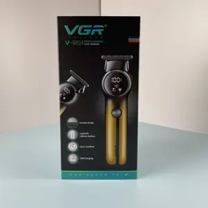 Vgr V-989 New Design Barber Cordless Rechargeable Professional Hair Trimmer For Men