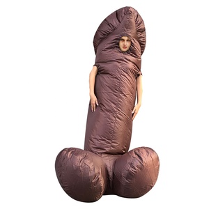 Conception drôle Costume fantaisie tenue gonflable pénis fête Costume pour Adt haute qualité nouveau écologique 100% Polyester unisexe - Product Image 1