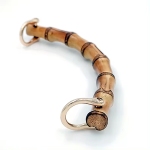 Wholesale Natural Bamboo Handing Handler <b>Bag</b> <b>Accessory</b> Ring Type for Women - Product Image 4