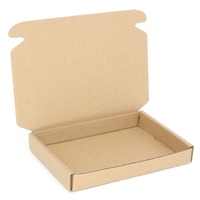 Boîte cadeau en papier kraft ondulé personnalisée, écologique, biodégradable, recyclable, avec doublure en éponge, E Flute B Flute, pliable