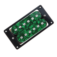 Micros de guitare électrique Alnico 5 Humbucker avec anneau noir pour pièces de guitare