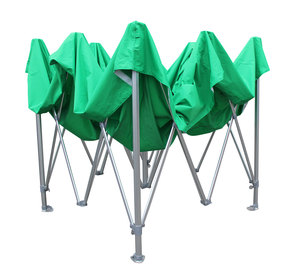 Cubierta de PVC plegable con marco de aluminio de estilo moderno personalizado para ferias comerciales en interiores, publicidad de eventos emergentes, tamaños 3x3 - Product Image 6