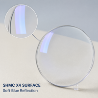 Lentilles Bifocales Rondes Super Hydrophobes SHMC X4 1.67 PC Photochromiques PGX Bloquant la Lumière Bleue en Polycarbonate – Direct Usine