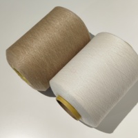 Silk Spinning 15% Cashmere 85% Spun Silk Yarn for Shirt and Comfortable Bedding Eco-friendly 2/48 NM Yarn