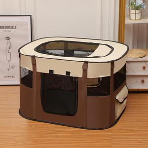 Corralito para mascotas cerrado grande al por mayor, CASA PARA GATOS con techo, jaula para <span class=keywords><strong>perros</strong></span> de varias habitaciones y caja de parto para gatitos, tienda de valla portátil - Product Image 6