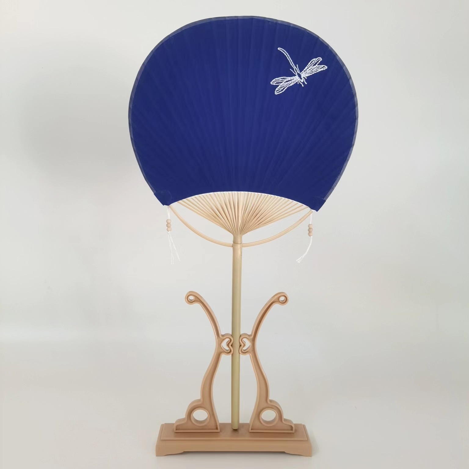 Embroidered dragonflies