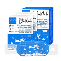 Masque pour les yeux chauffant auto-chauffant de haute qualité doux instantané jetable vapeur soins des yeux Patch coton matériel compresse chaude