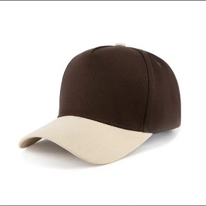 Gorra de Béisbol Personalizada de 5 Paneles de Algodón, Color en Contraste, Parte Superior Rígida y Suave, Ajustable, Estilo Dad Hat, con Bordado e Impresión - Product Image 4
