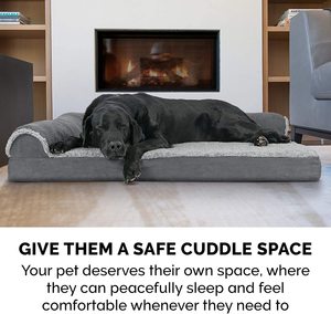 Cama para perros de calidad <span class=keywords><strong>superior</strong></span>, cama para perros de espuma viscoelástica, camas impermeables calmantes de lujo para perros - Product Image 4