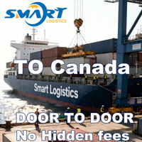 Transitaire maritime LCL fiable Chine-USA Canada, service d'agent d'expédition porte-à-porte DDP, livraison 100 % sécurisée, taxes incluses