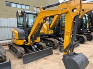 Mini-excavatrice hydraulique XE35U neuve, capacité de la benne de 0,12 m³, rotation zéro, compacte, avec climatisation. - Product Image 4