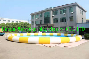Gran oferta, <span class=keywords><strong>piscina</strong></span> inflable de PVC azul para adultos, niños y bebés, <span class=keywords><strong>piscina</strong></span> de juegos al aire libre para el hogar gruesa - Product Image 2