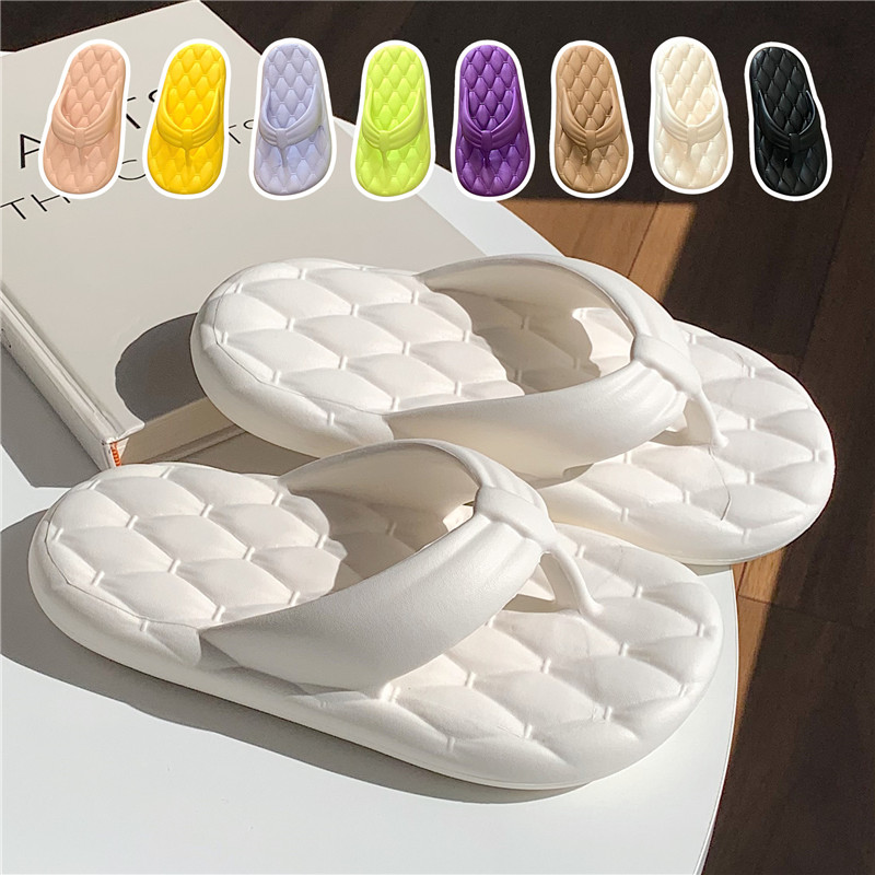 Custom Logo Women Flip Flops Slippers Summer Beach EVA Shoes Wholesale