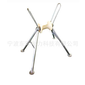 Rueda de Nylon de 150 mm, Rueda de Aluminio, Cable de Acero, Tubo de Acero, Carro Lineal Aéreo y Terrestre, Cables de Tubo de Acero de Primera Calidad - Product Image 2