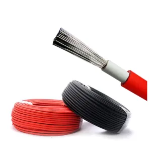 Manufacturer price 4 6 8 10 12 14 awg 2kv cable ul4703 solar pv wire for electric installation