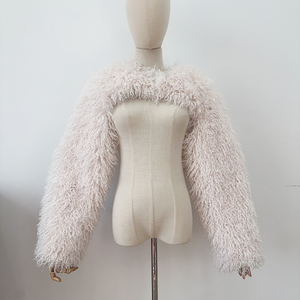 Nueva Colección de Chales de Piel Sintética 2026, Estilo Corto de Invierno, Chaleco de Piel Sintética para Mujer - Product Image 6