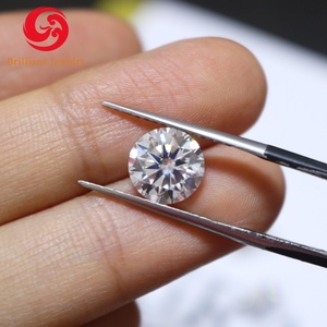 Diamante de moissanita certificado GRA suelto 5CT 6CT 7CT <span class=keywords><strong>8CT</strong></span> 9CT 10CT D VVS piedra de diamante de corte brillante redondo blanco moissanita suelta - Product Image 5