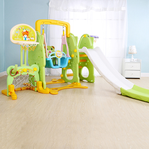 Trẻ Em Trong Nhà Trượt Và <span class=keywords><strong>Swing</strong></span> Bóng Rổ Hoop Nhựa Sân Chơi - Product Image 2
