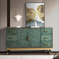 Armoire à dîner en bois massif de luxe américain, armoire de salon moderne, casiers de rangement de chambre à coucher