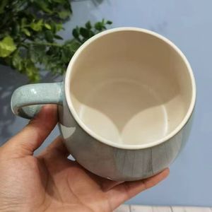 High Quality Custom Porcelain Coffee <b>Mug</b> Cartoon Style BSCI Certified Purple Red Wholesale Business Gifts Custom Logo <b>Reusable</b> - Product Image 1