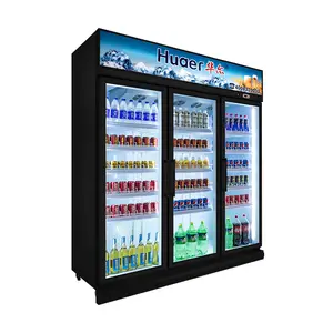 drinks upright refrigerated display showcase glass pepsi chiller