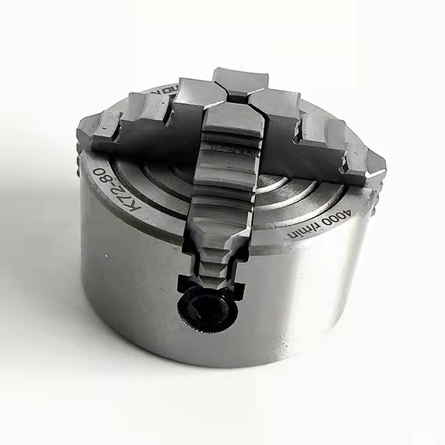 Lathe Chuck 80mm 4 Jaw Independent Chuck K72-80 by SANOU