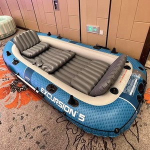 Kayak Inflable Reforzado Seagull para 2/4 Personas, Bote de Asalto Extra Grande para Exteriores, Bote de Pesca de Goma Resistente al Desgaste - Product Image 3