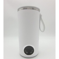 NOUVEAU DESIGN Bouilloire Électrique Sans Fil Rechargeable à Mélange Automatique 350ml en Acier Inoxydable pour Hôtel, Maison et Extérieur