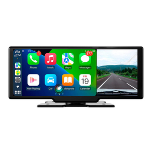 JMC-Cámara de salpicadero Universal para coche, <span class=keywords><strong>Monitor</strong></span> de 10,26 pulgadas, compatible con Carplay inalámbrico, Android, pantalla táctil OLED automática, cámara de visión trasera - Product Image 1