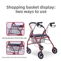 Déambulateur en acier Simplywalk 136 kg pour adultes, soins de santé, partenaire stratégique UKCA pour les équipements de réadaptation