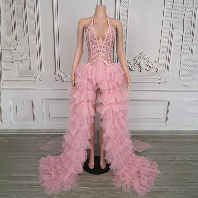 sachin and babi light blue dress dusty pink lace panel tiered bodycon dress main image 1