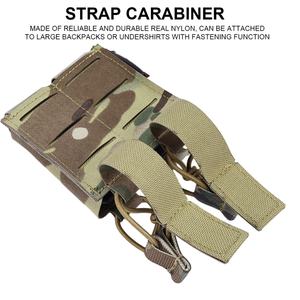 Portacargadores Dobles Molle de 9 mm de Nailon 500D de Alta Calidad con Corte Láser, en Stock - Product Image 3