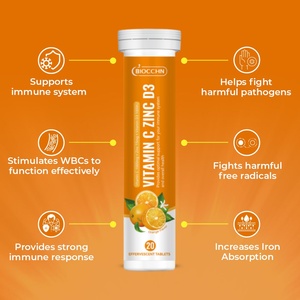 Comprimés effervescents de <span class=keywords><strong>vitamine</strong></span> <span class=keywords><strong>C</strong></span>, <span class=keywords><strong>zinc</strong></span> <span class=keywords><strong>et</strong></span> <span class=keywords><strong>D3</strong></span> pour stimuler les défenses immunitaires <span class=keywords><strong>et</strong></span> soutenir le système immunitaire - Product Image 5