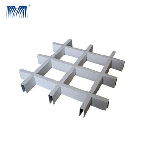 Canal de Techo Falso Moderno para Supermercados, Diseño de Madera, Rejilla de Aluminio, Estilo Gusset <span class=keywords><strong>Armstrong</strong></span> - Product Image 5