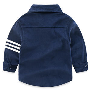 Camisa de Franela para Niños, Color Sólido, con Cuello de Algodón, Estilo Caballero, de la Marca Ganesh, Compra en Línea en India - Product Image 6