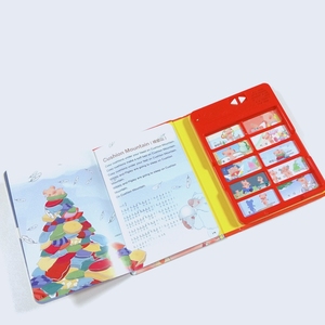 Libro interactivo con sonido para niños pequeños, de <span class=keywords><strong>la</strong></span> fábrica OEM, con el título 'Las ruedas <span class=keywords><strong>del</strong></span> <span class=keywords><strong>autobús</strong></span>', libros de sonido resistentes para bebés - Product Image 2