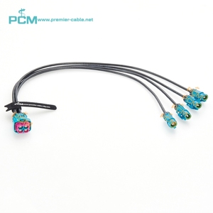 Cable divisor Ethernet automotriz 4 en 1 impermeable H-MTD x4 para kit de desarrollo NVIDIA AGX <span class=keywords><strong>Thor</strong></span> para conducción autónoma en vehículos - Product Image 6