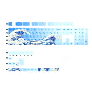 Alibaba ขายส่งสามารถปรับแต่ง keycaps ที่มีรูปแบบภาษาสีวัสดุและโลโก้ Dye-sublimation keycaps - Product Image 5