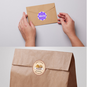 カスタムPPデカールステッカー印刷、ダイカット粘着ラベル、ブランド化と広告用、ベトナム印刷工場 - Product Image 5