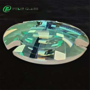 Lente Menisco Esférica de Vidrio de Sílice Fundida K9 con Recubrimiento AR de Alta Transmisión FELIX, Lente Cóncava Convexa con Muescas - Product Image 4