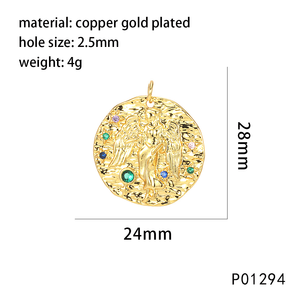 Gold P01294-virgo virgin
