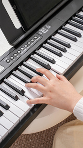 Piano <span class=keywords><strong>Digital</strong></span> Plegable BD <span class=keywords><strong>Music</strong></span> de 88 Teclas, Sensible al Tacto, con Altavoz Integrado, Diseño Ligero, Plástico ABS, Educativo - Product Image 3