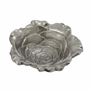 ชามอลูมิเนียมเคลือบนิกเกิลผิวหยาบสำหรับตกแต่งทันสมัยเครื่องใช้บนโต๊ะอาหาร - Product Image 1