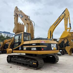 <b>Used</b> CAT 320BL Crawler Excavator Large Long Undercarriage With 8 Track <b>Rollers</b> 20 Ton Original Caterpillar excavator For sale - Product Image 4