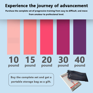 미니 루프 저항 훈련 벨트 가족 운동 탄성 스트레치 체육관 장비 TPE 고무 라텍스로 만든 내구성 편안함 - Product Image 4