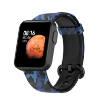 Disfruta de la gran oferta de banda con patrón de agua Compatible con Redmi Smart Watch 2 Correa de reloj de silicona suave para Mi Watch Band