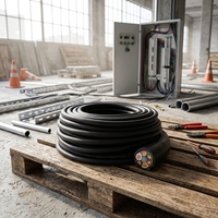 Cable Flexible de PVC RVV de 2x1.5mm², 300/500V IEC 60227 CE, Conductor de Cobre, 300/500V para Cableado Industrial, Construcción y Extensiones